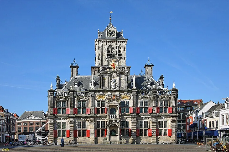 Rathaus am Markt in Delft