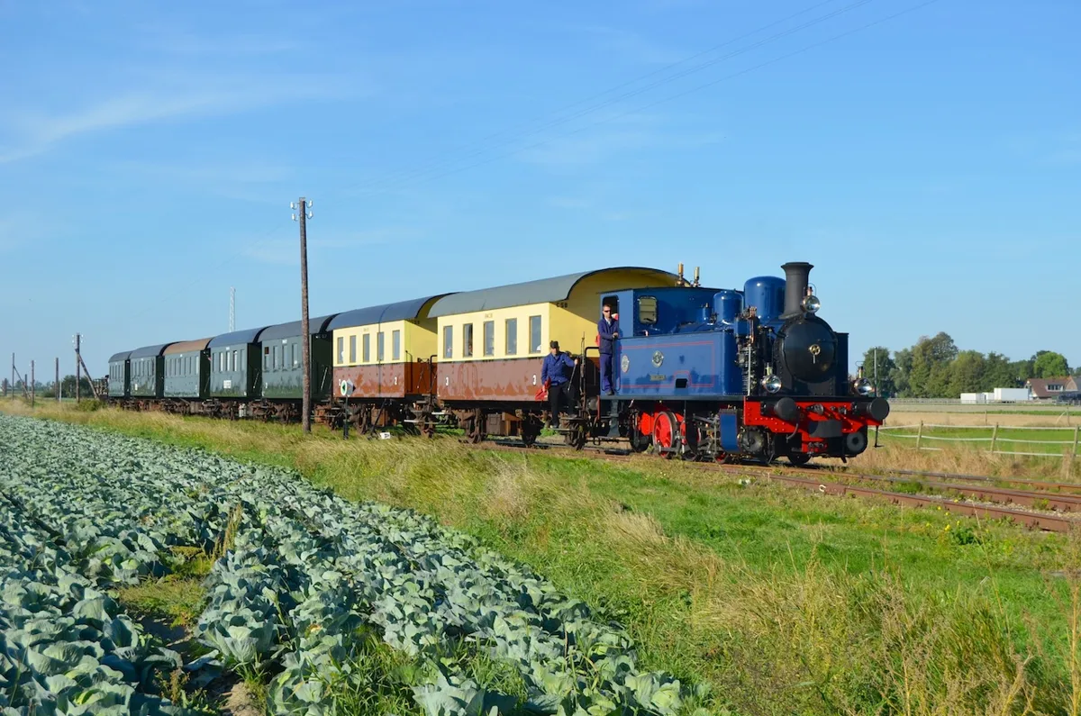 Museumsdampfbahn zwischen Hoorn und Medemblik