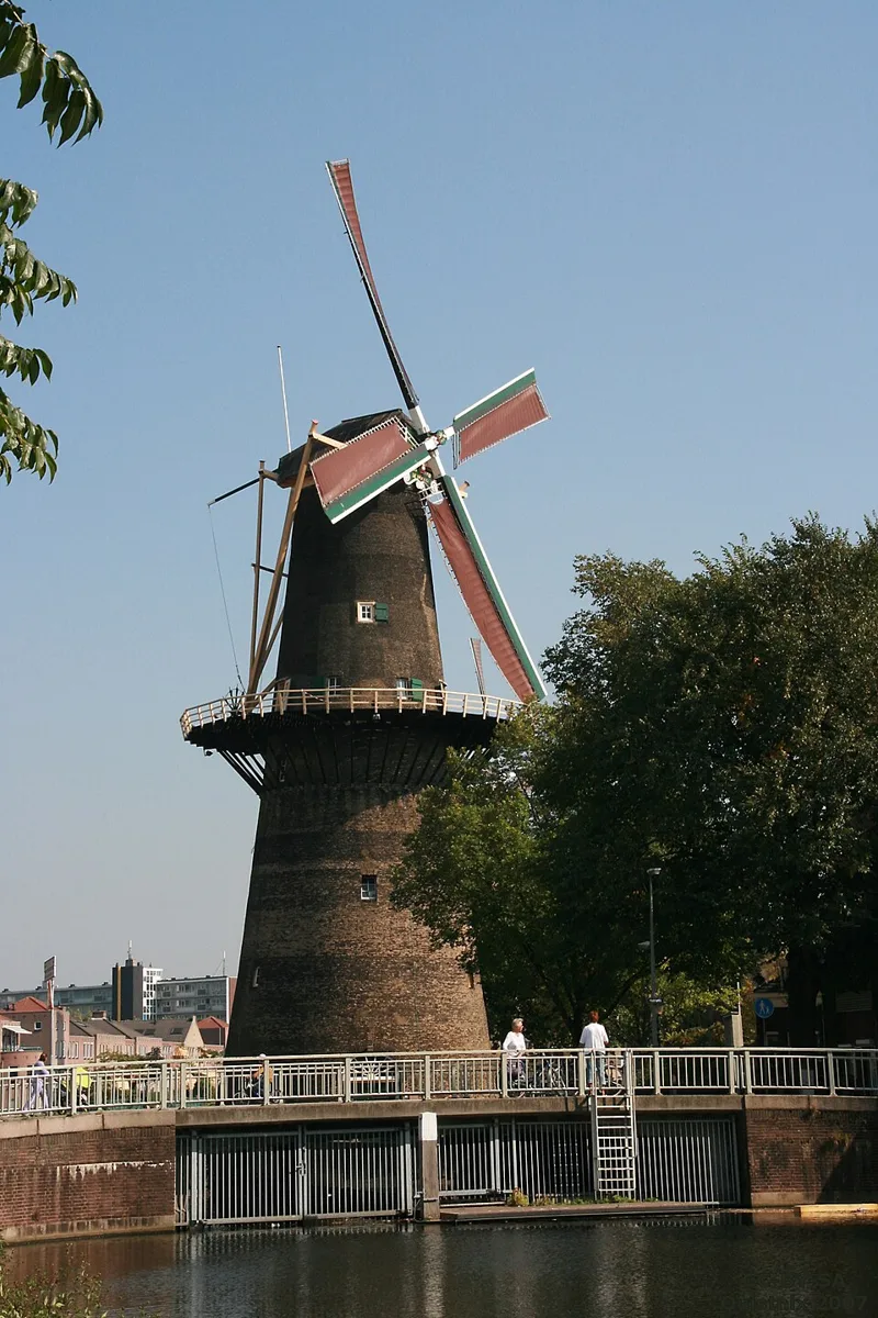 Windmühle De Noord in Schiedam