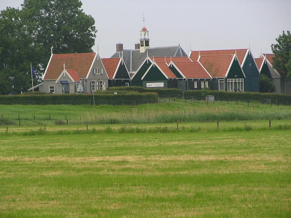 Die ehemalige Insel Schokland im Noordoostpolder