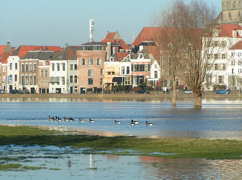Deventer am Ufer der IJssel