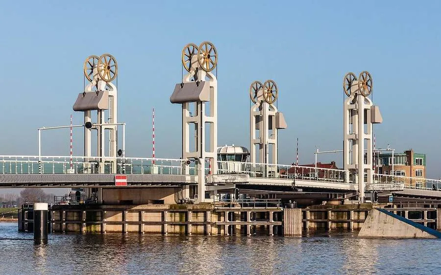 Die Stadsbrug über die IJssel in Kampen