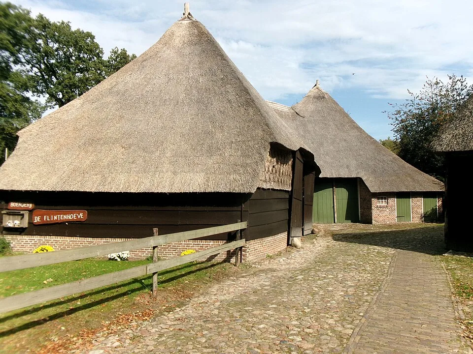 Reetgedecktes Bauernhaus in Orvelte