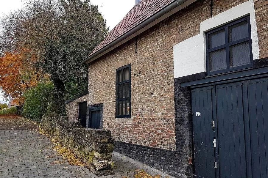 Weg am Stadtwall beim Fort Sanderbout in Sittard