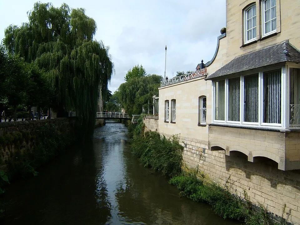 Die Geul im Zentrum von Valkenburg
