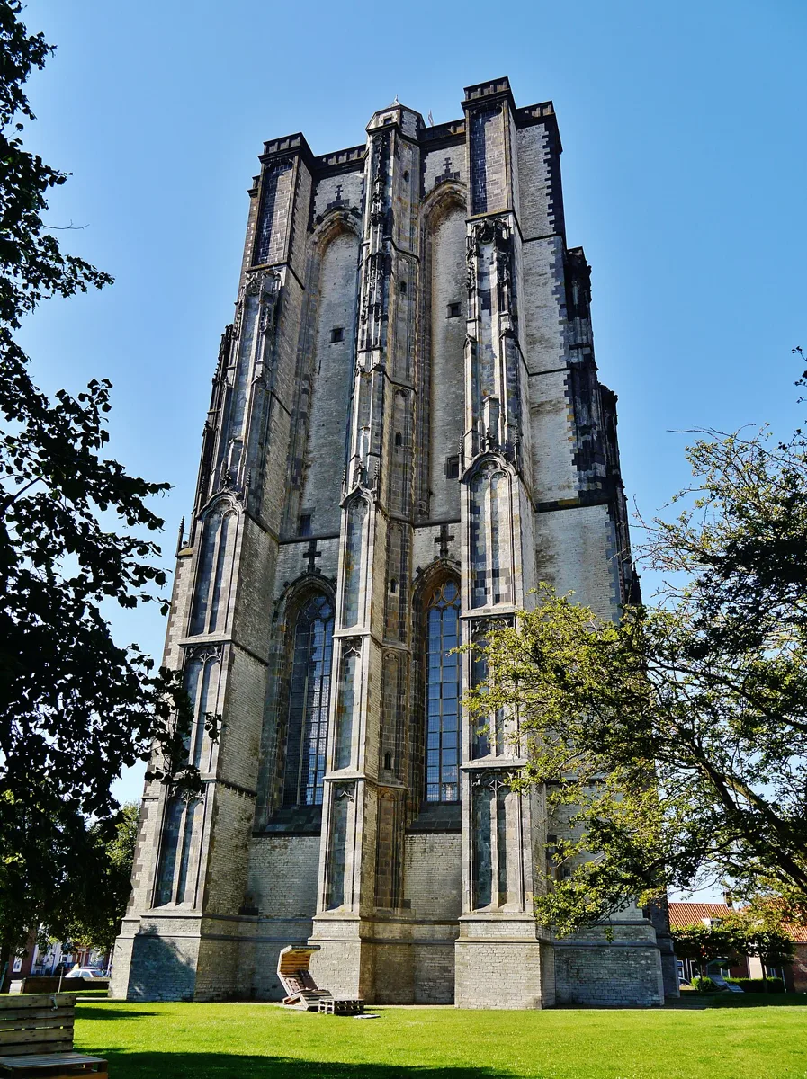 Der unvollendete Sint-Lievensmonstertoren in Zierikzee