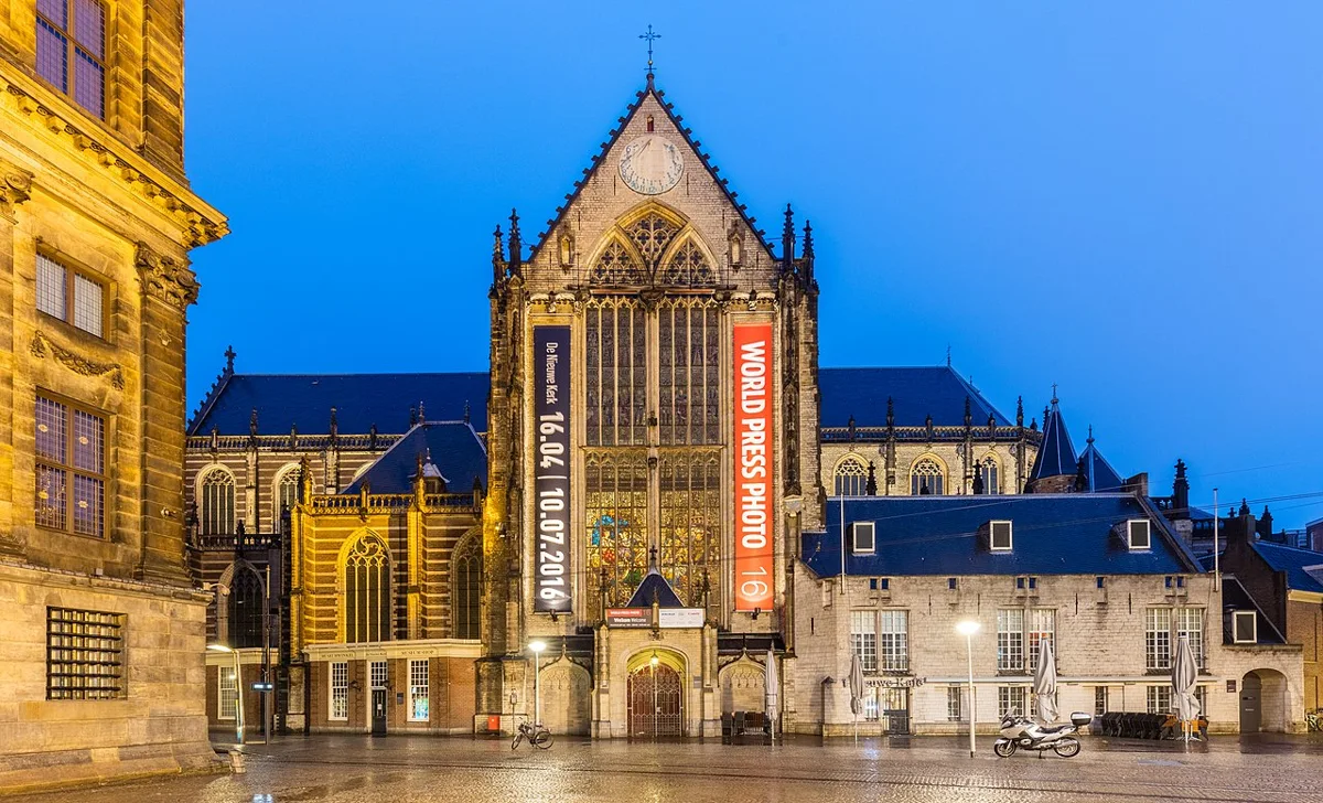 Die Nieuwe Kerk am Dam in Amsterdam