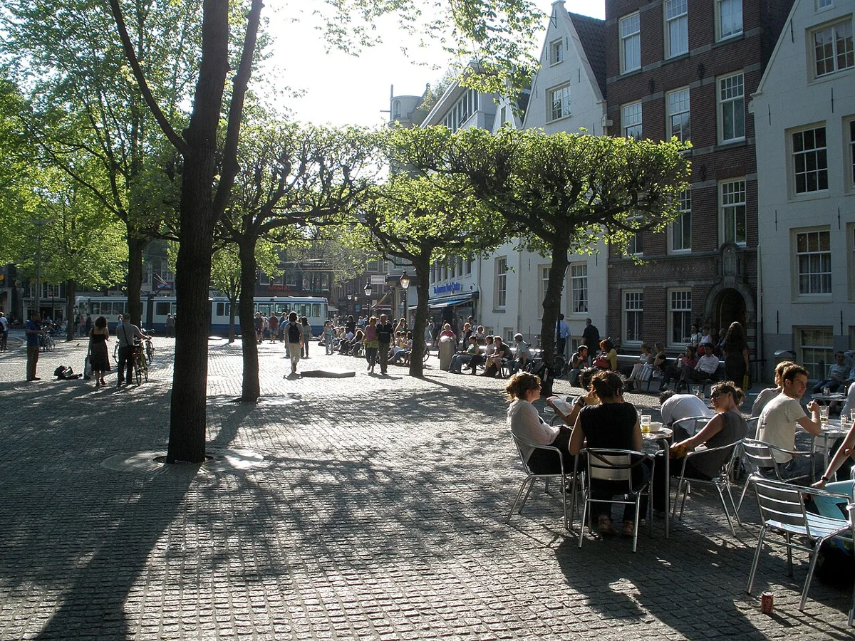 Der Spui in Amsterdam