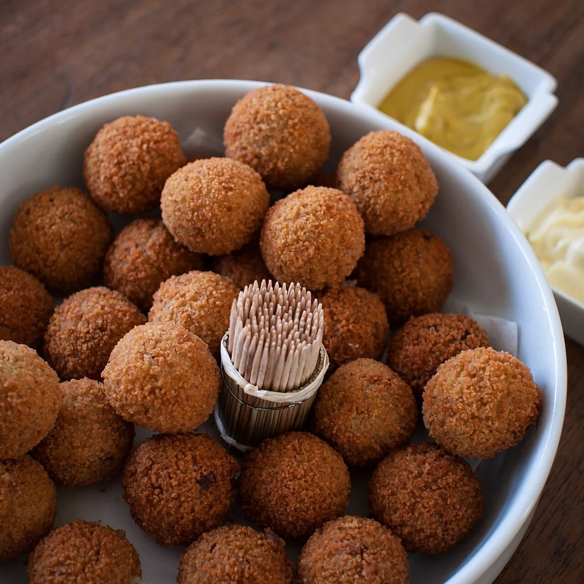 Bitterballen als niederländischer Kneipensnack