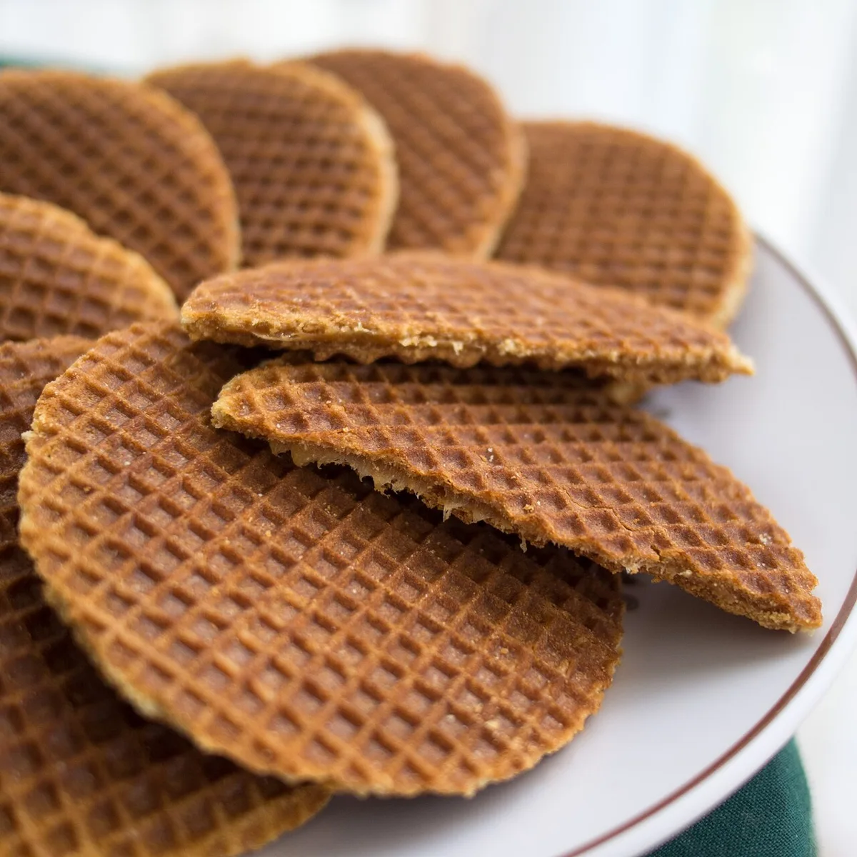 Stroopwafels mit Sirupfüllung