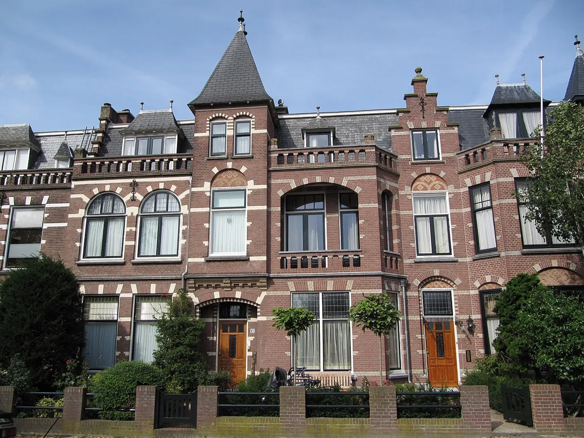 Wohnhaus am Statenplein im Statenkwartier von Den Haag