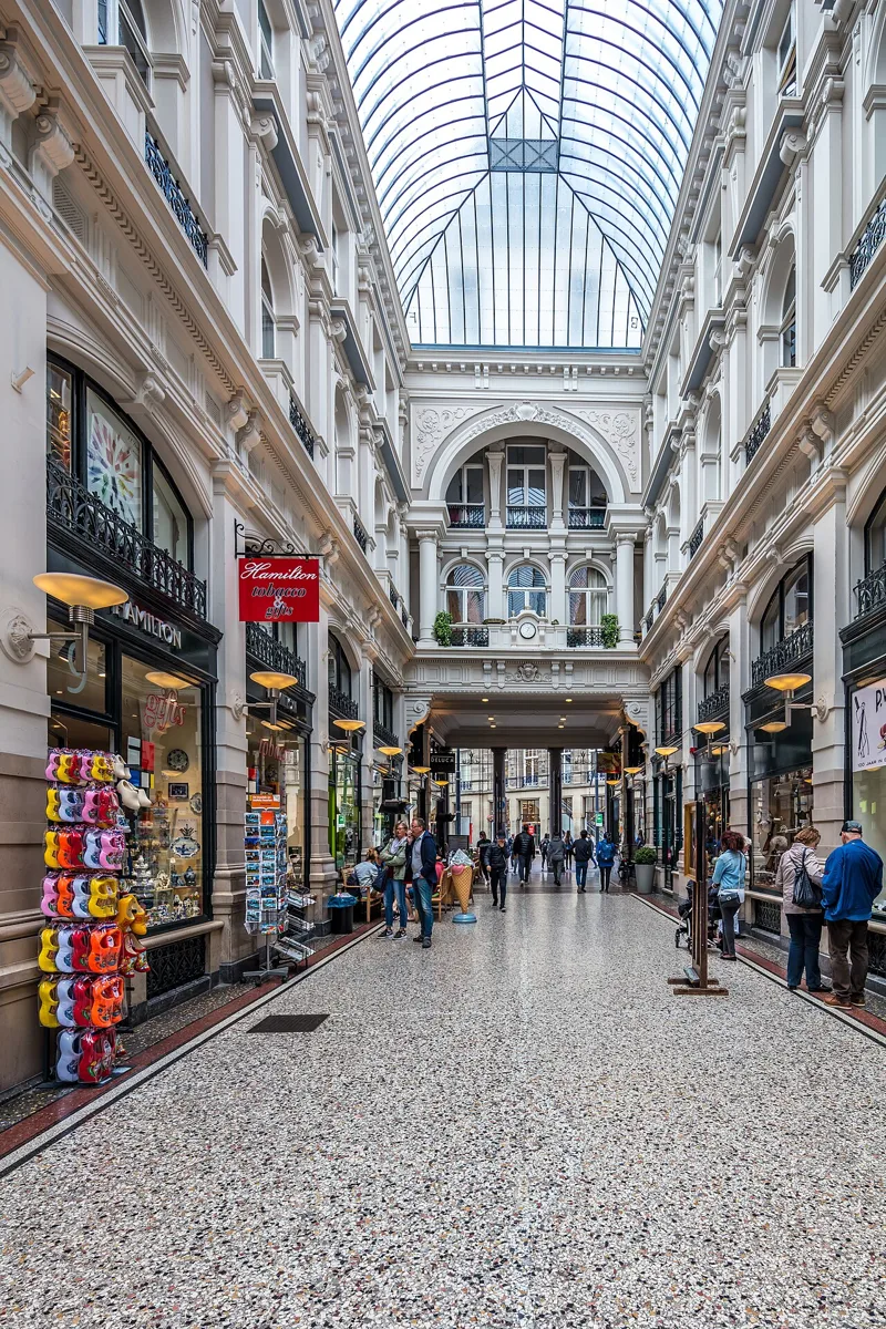 Die historische Passage in Den Haag